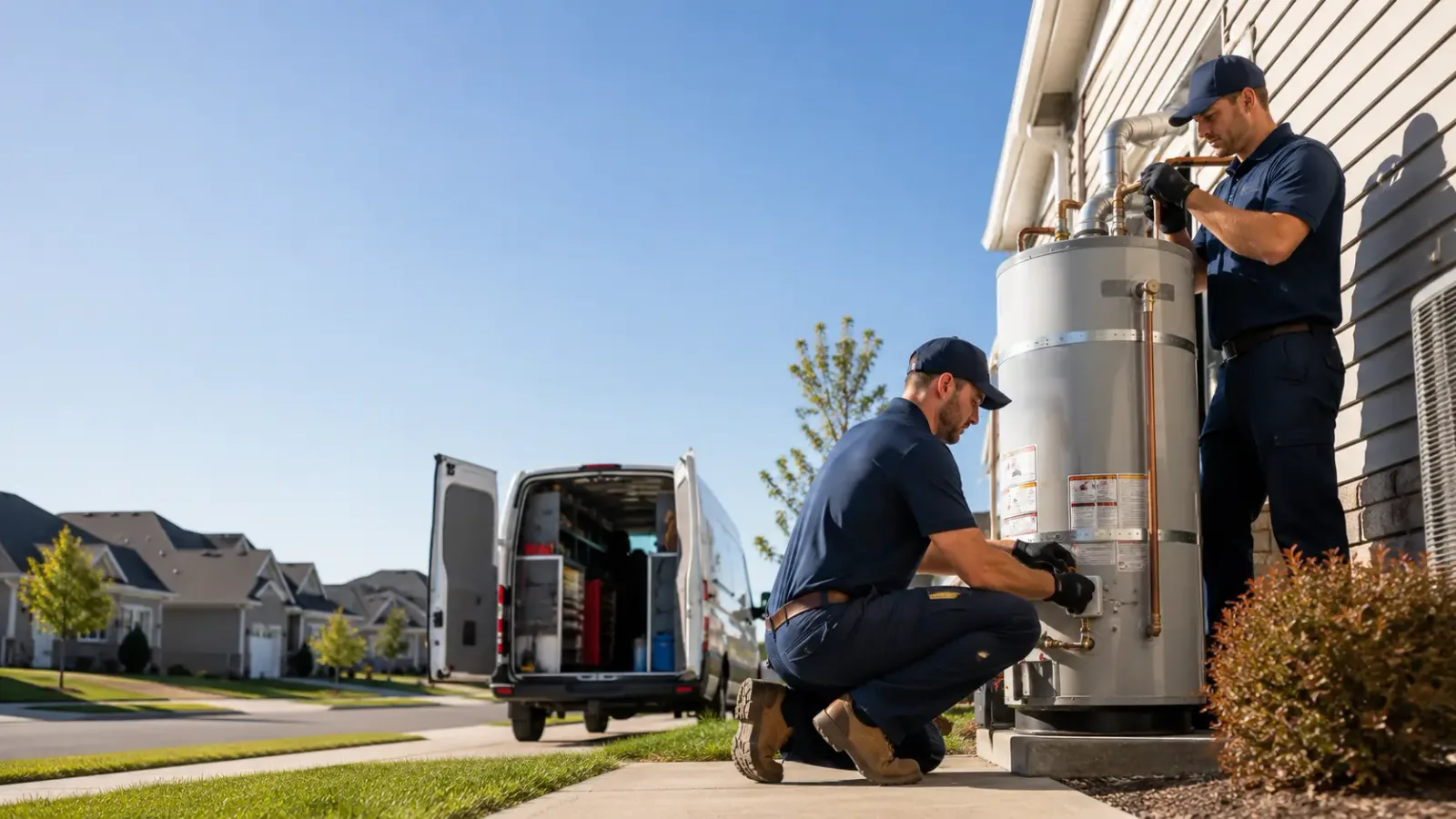Water Heater Installation in Evansville, AR